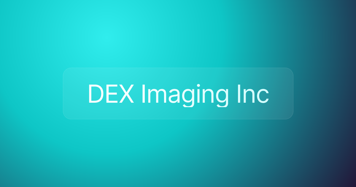 DEX Imaging Inc