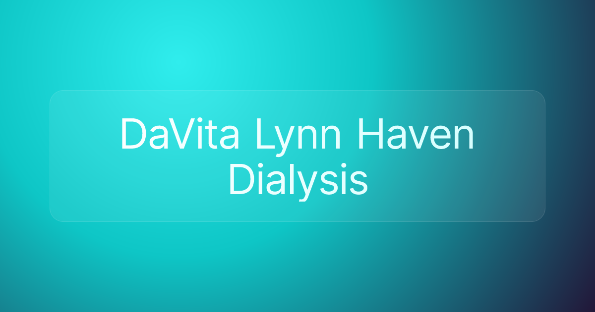 DaVita Lynn Haven Dialysis