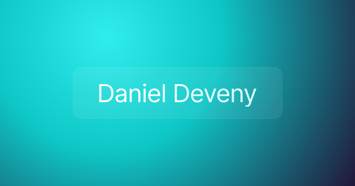 Daniel Deveny