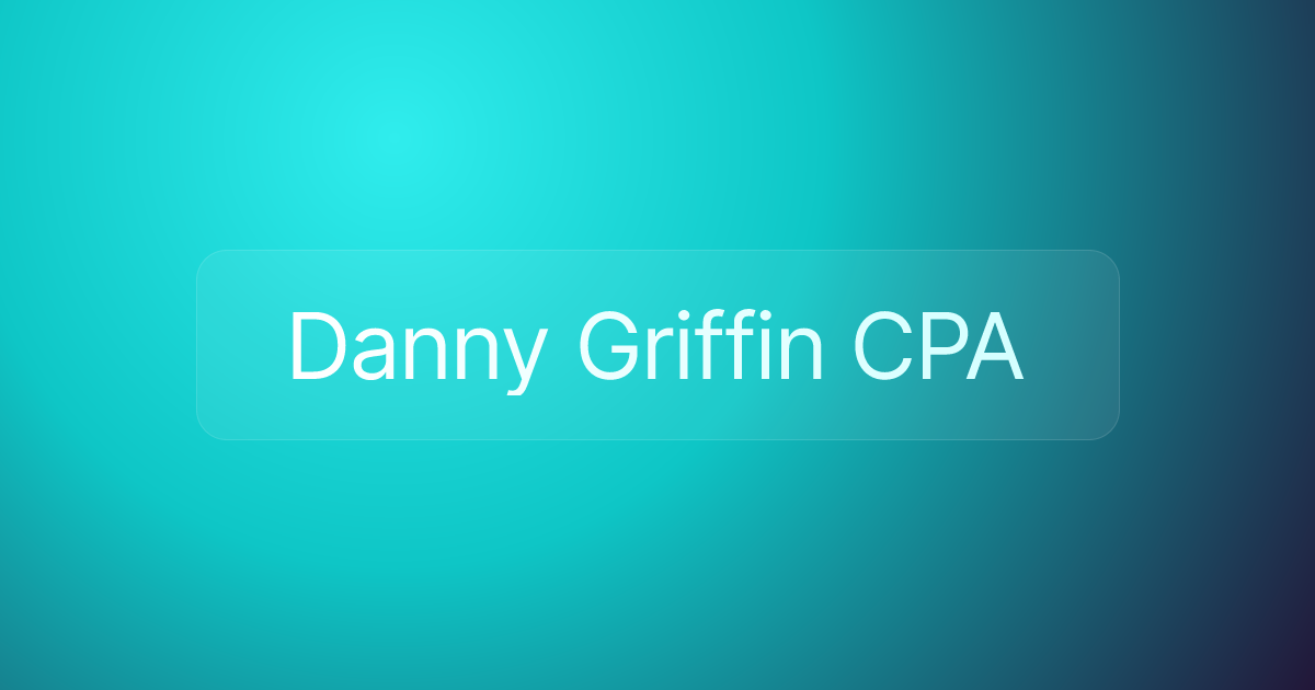 Danny Griffin CPA