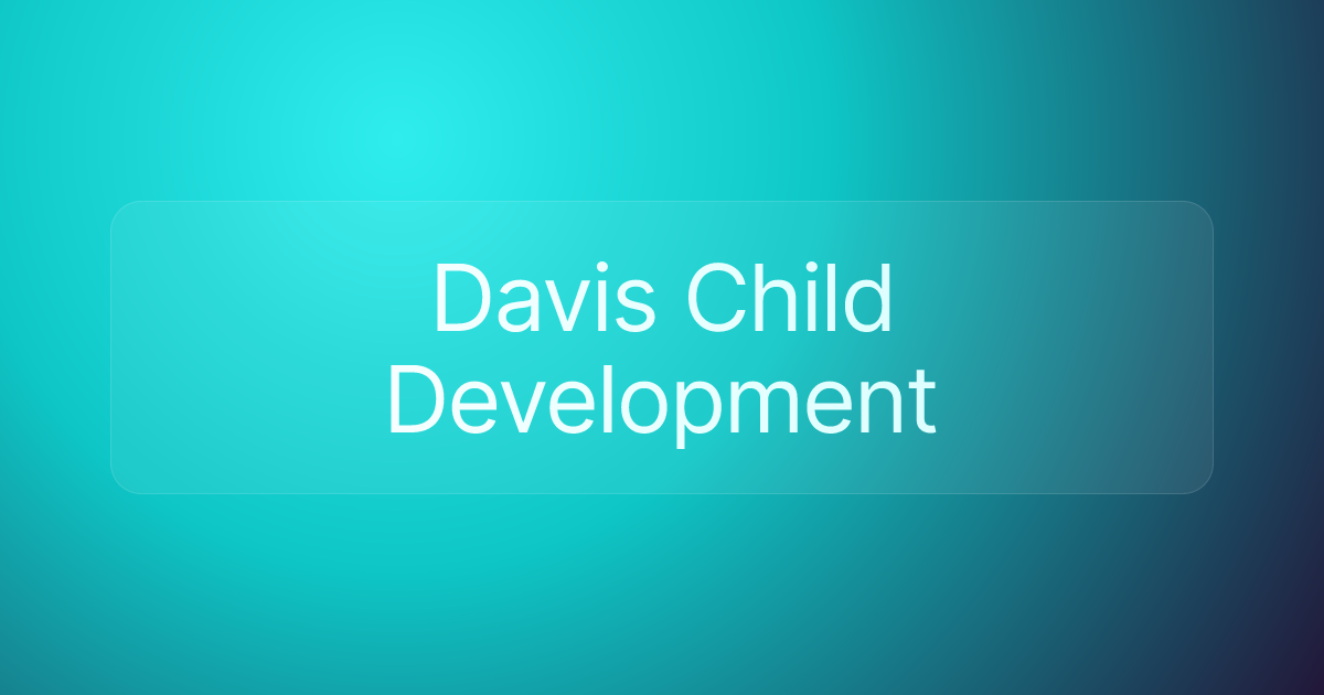 Davis Child Development