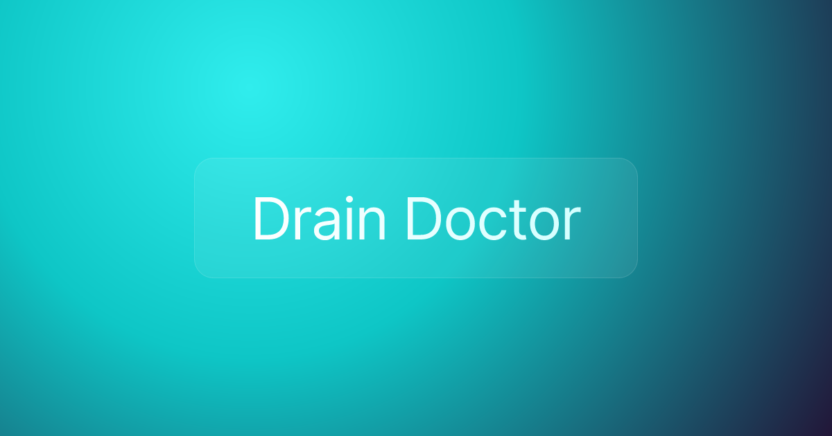 Drain Doctor