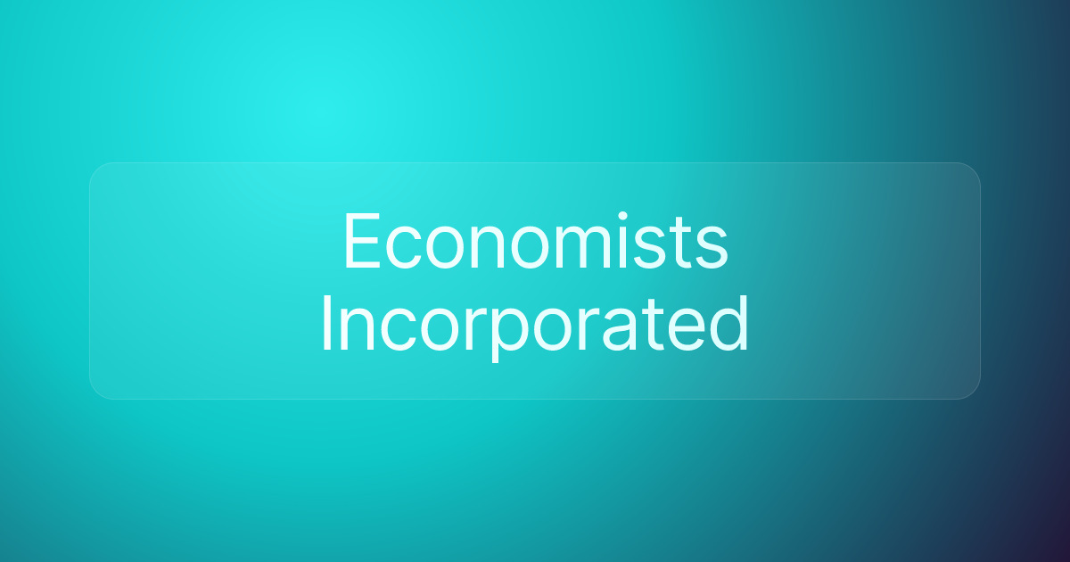 Economists Incorporated