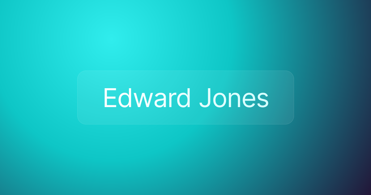 Edward Jones