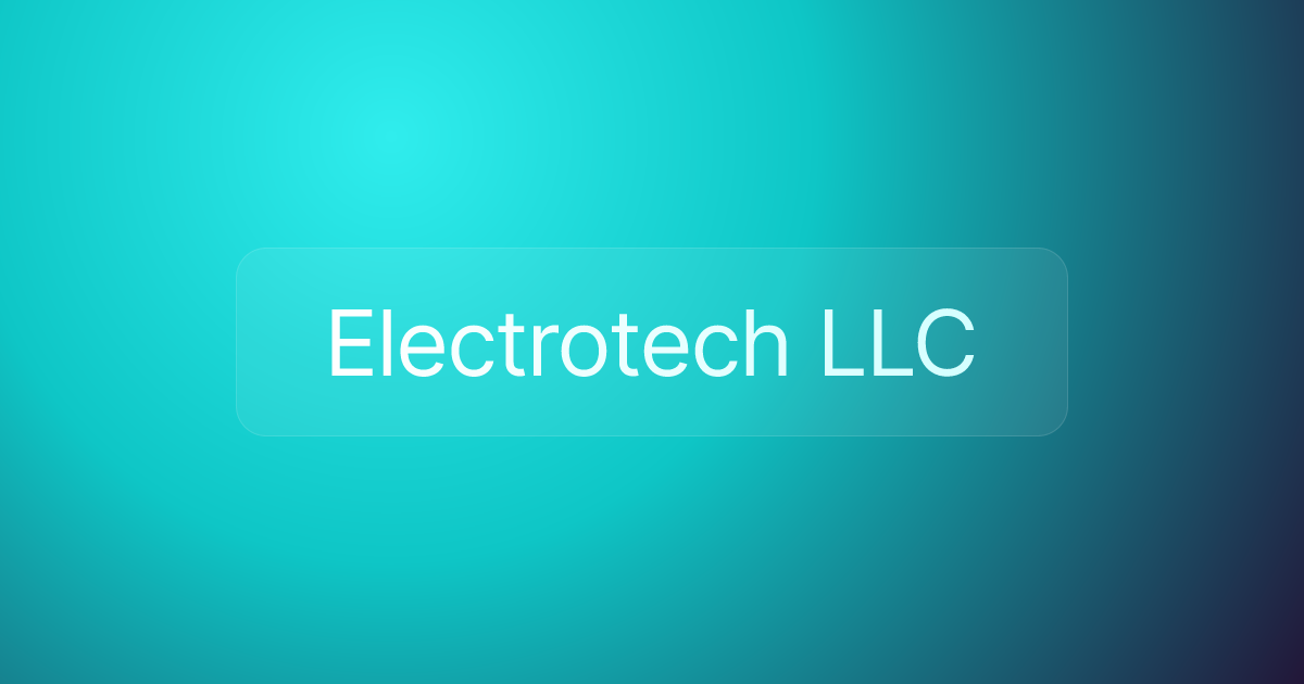 Electrotech LLC