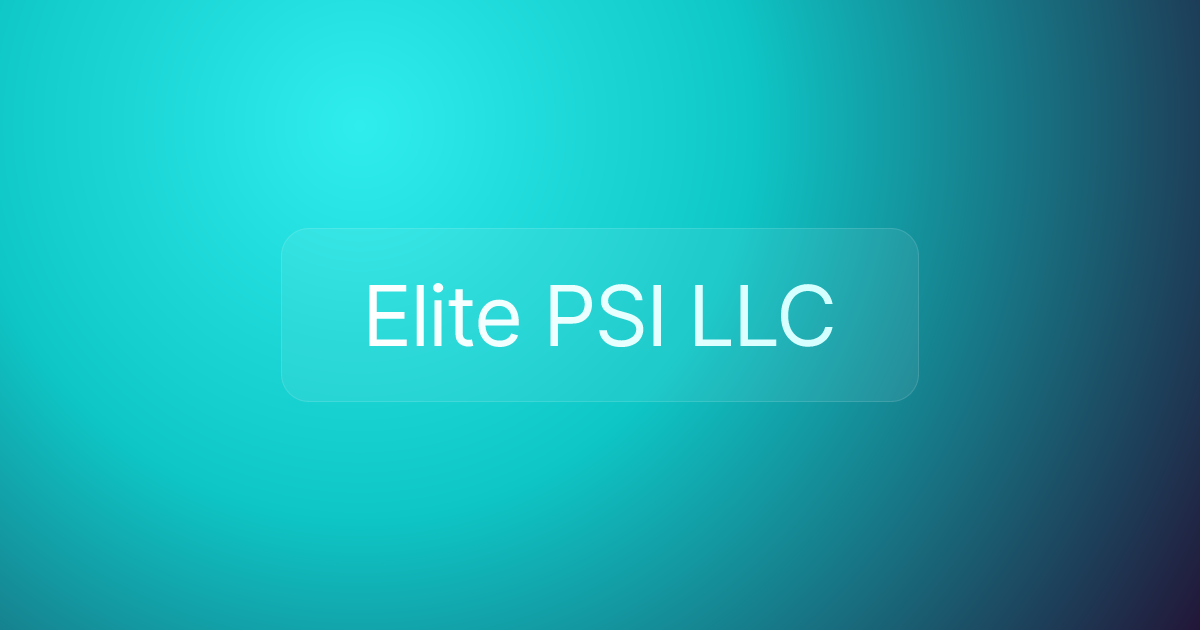 Elite PSI LLC
