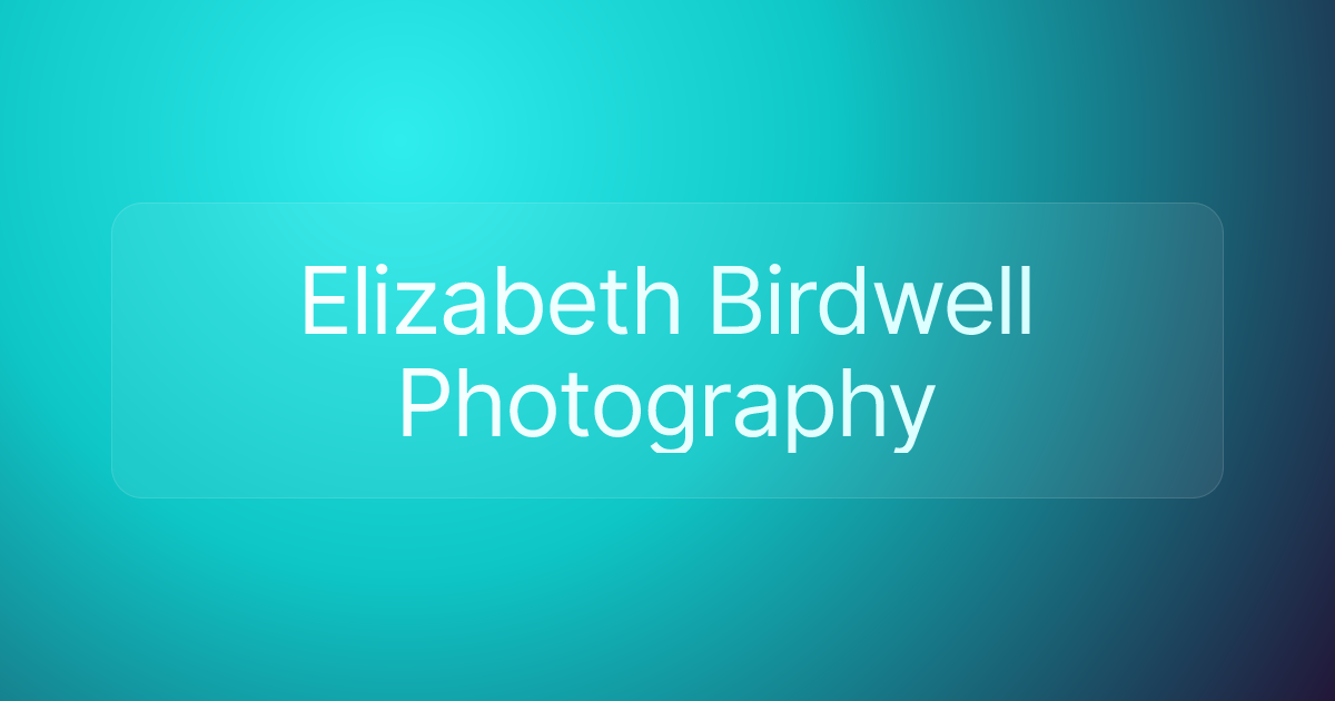 Elizabeth Birdwell Photography