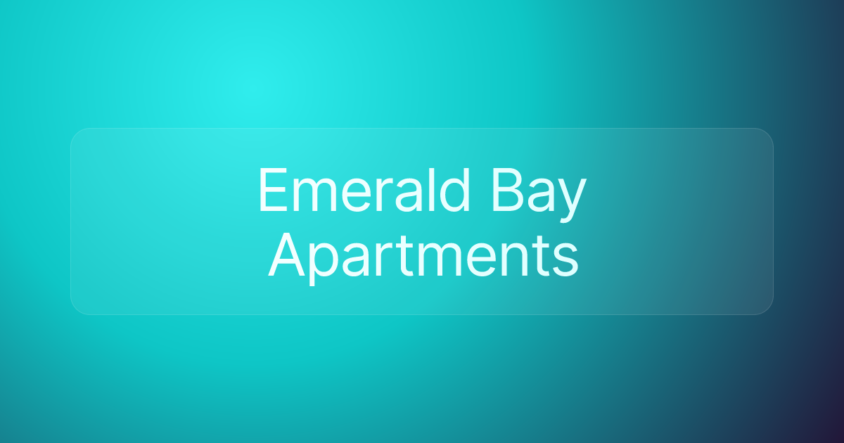 Emerald Bay Apartments