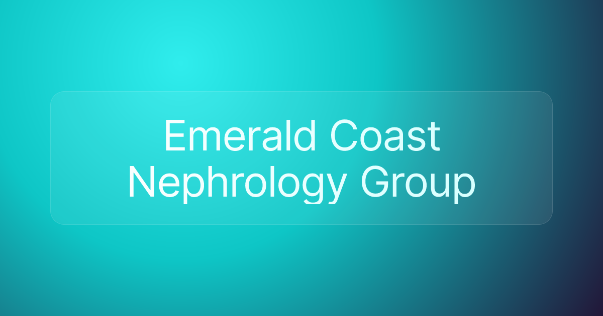 Emerald Coast Nephrology Group