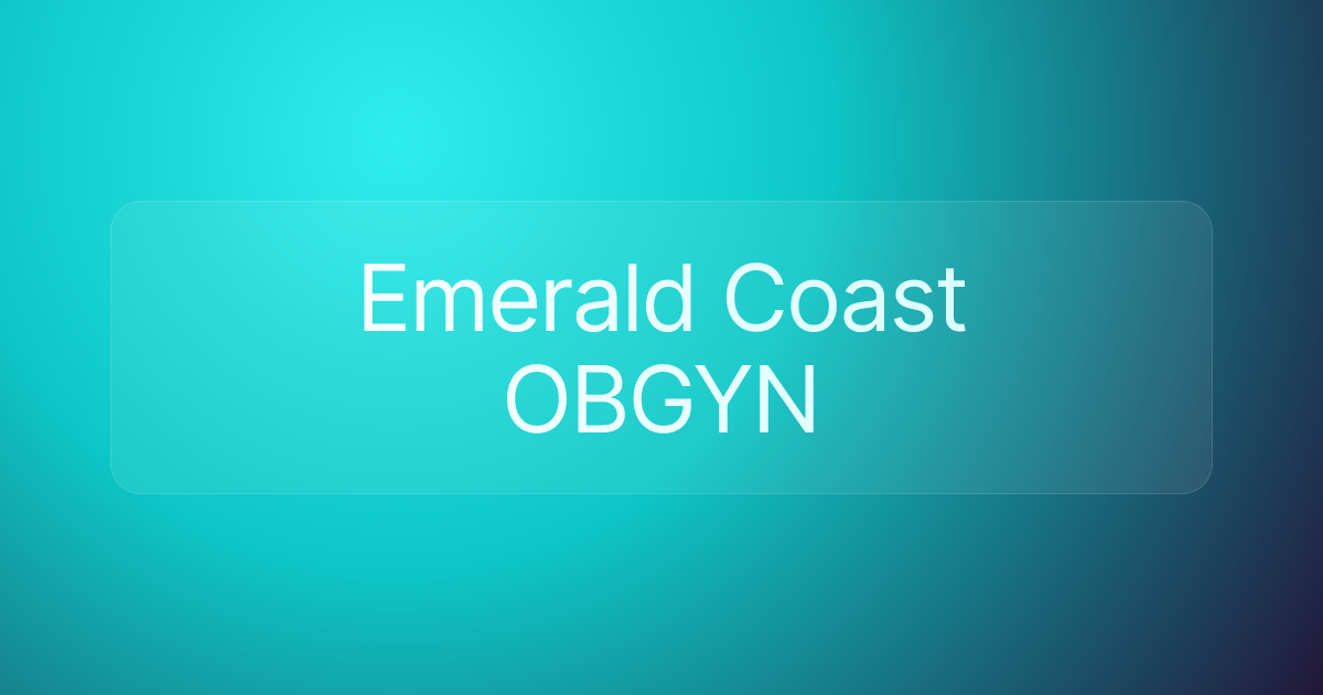Emerald Coast OBGYN