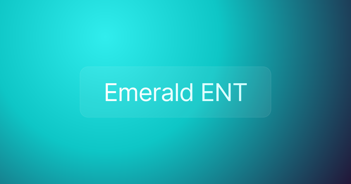 Emerald ENT