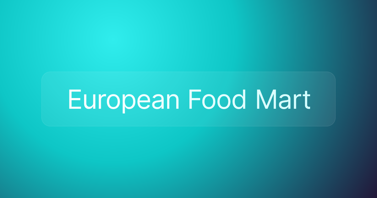 European Food Mart