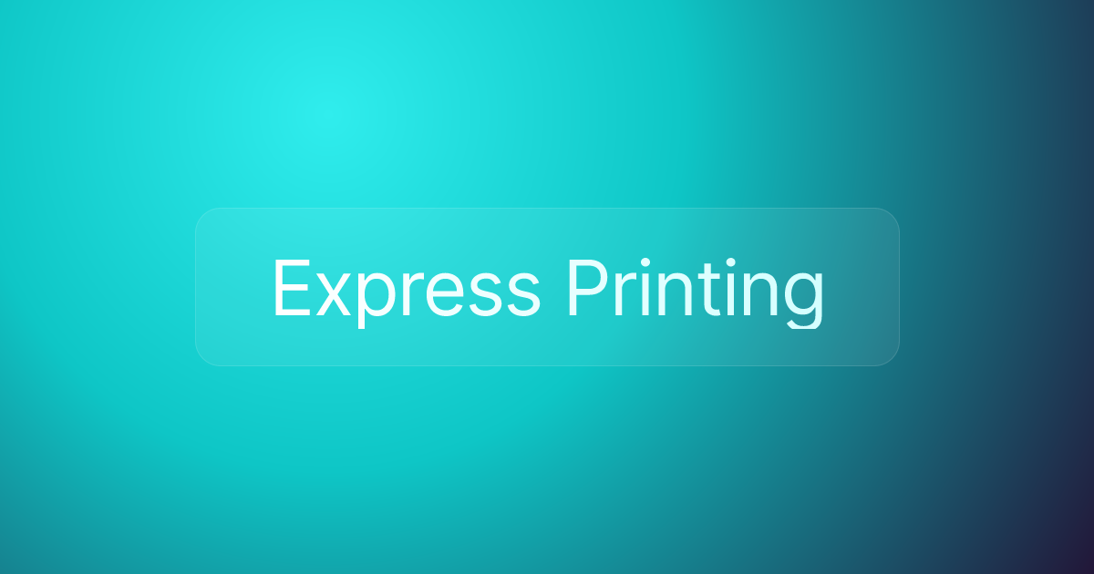 Express Printing