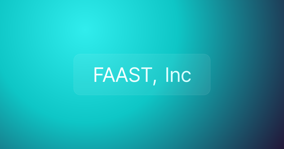 FAAST, Inc