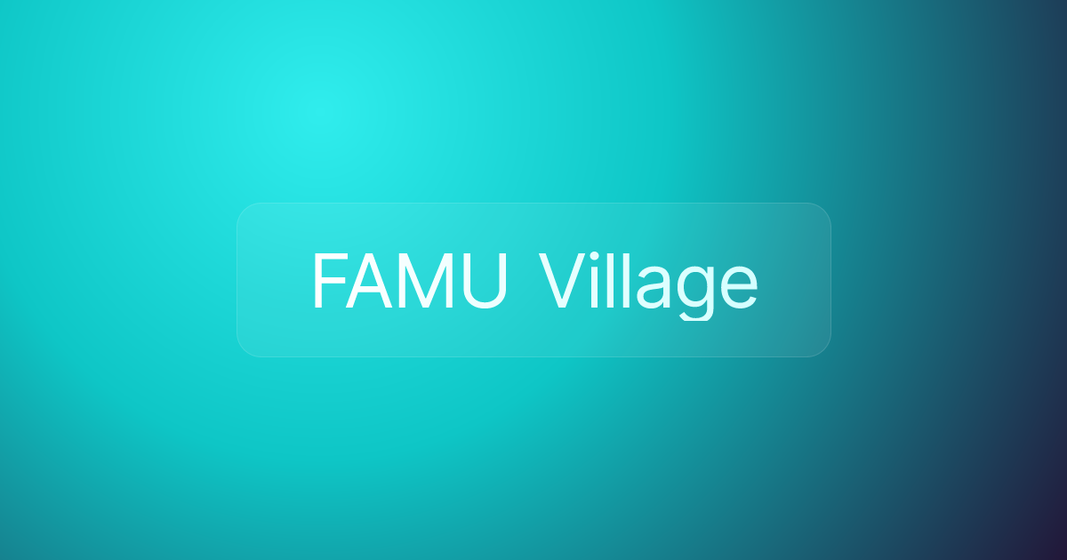 FAMU Village