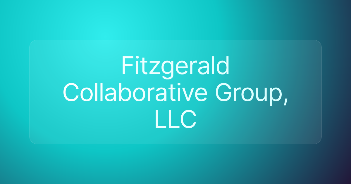 Fitzgerald Collaborative Group, LLC