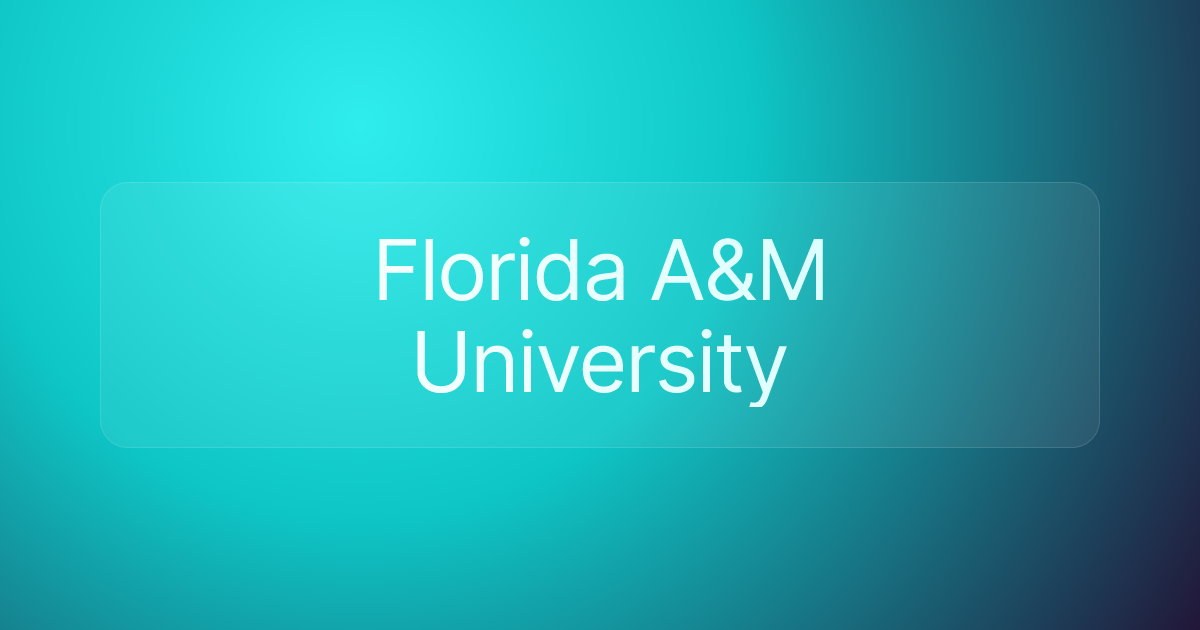 Florida A&M University