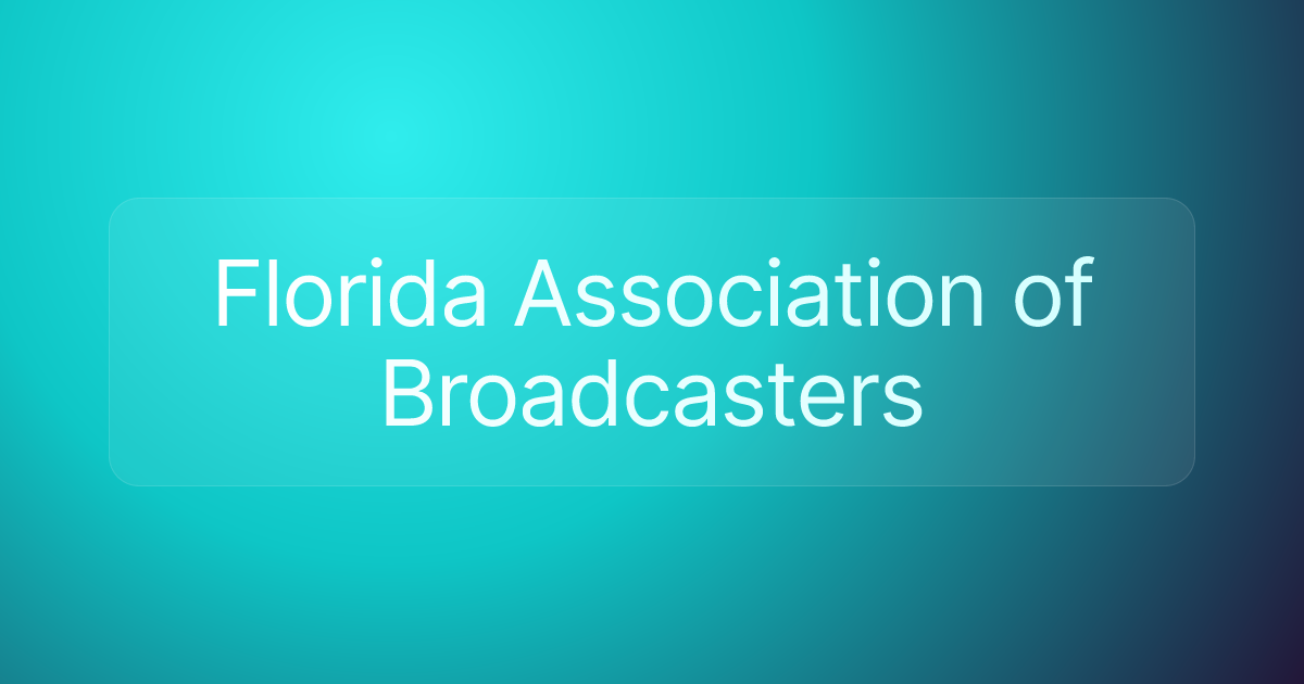 Florida Association of Broadcasters