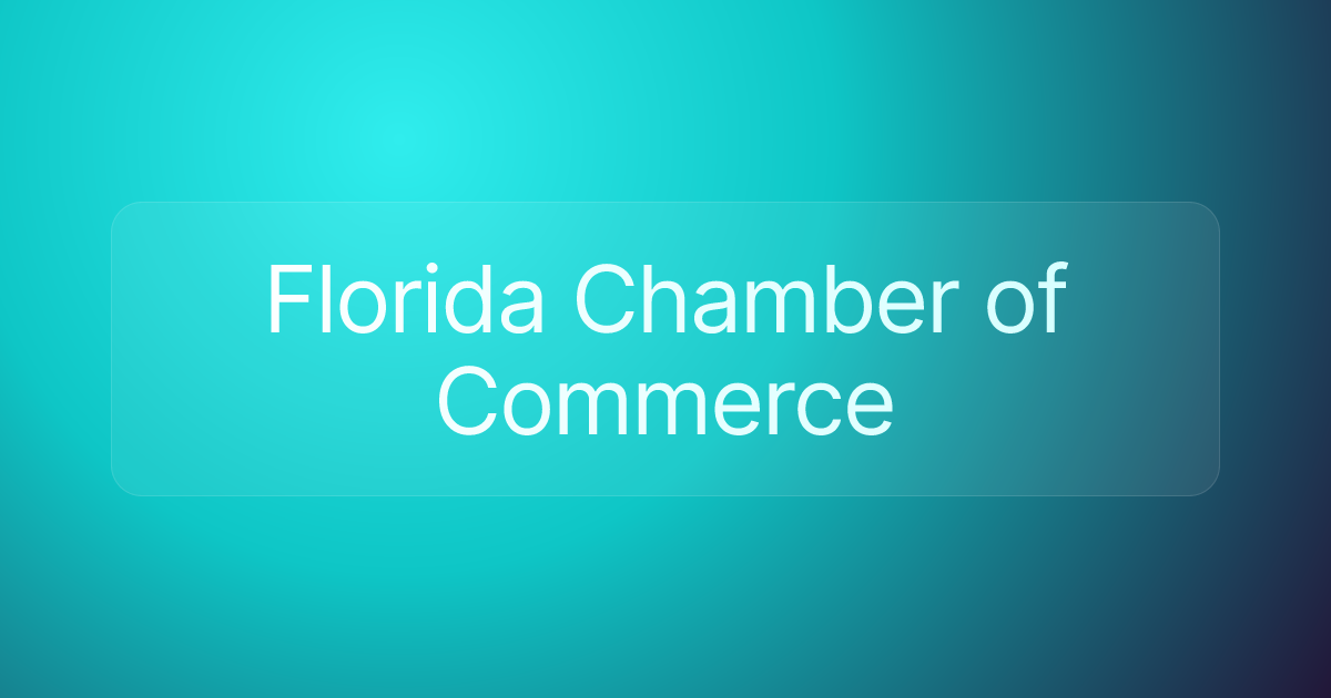 Florida Chamber of Commerce