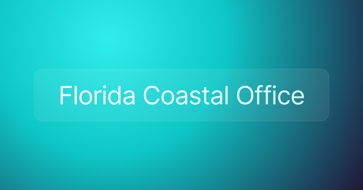 Florida Coastal Office