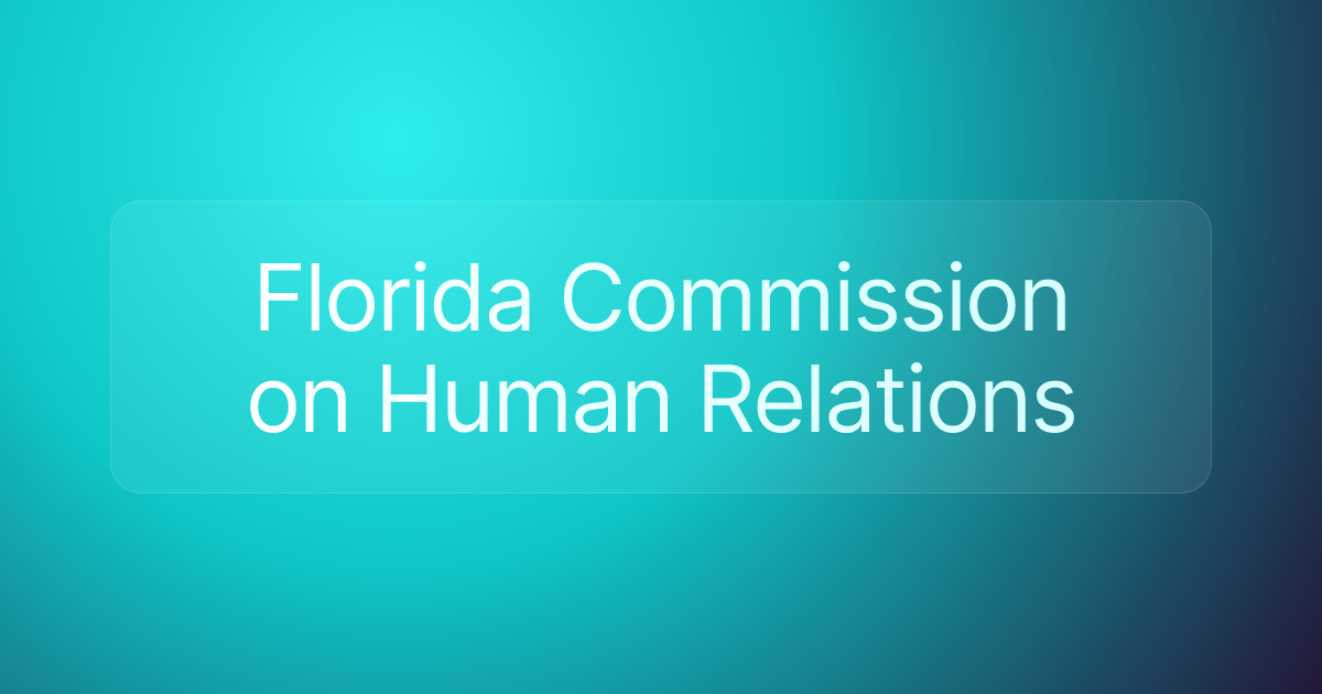 Florida Commission on Human Relations