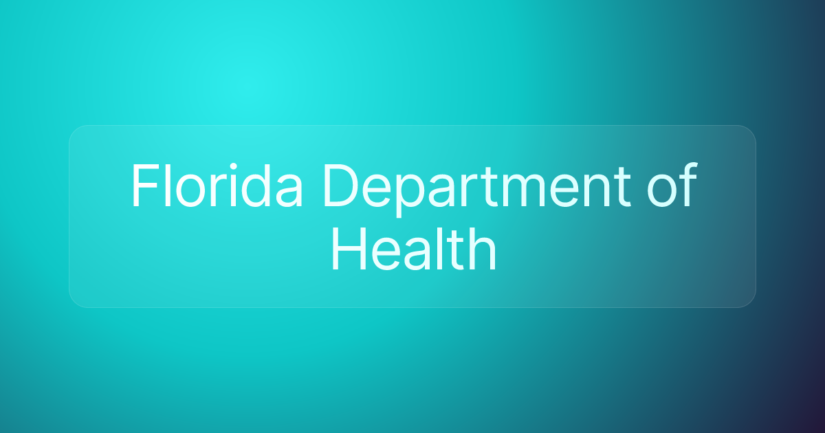 Florida Department of Health