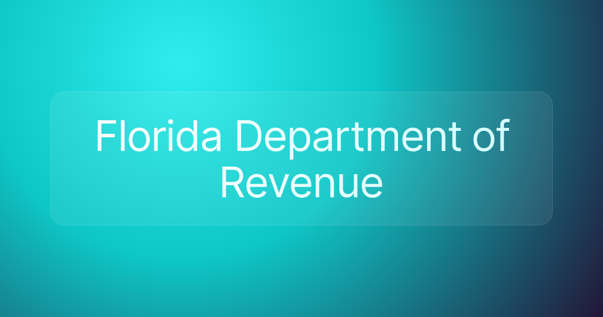 Florida Department of Revenue