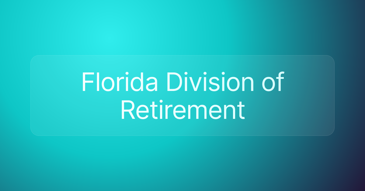 Florida Division of Retirement