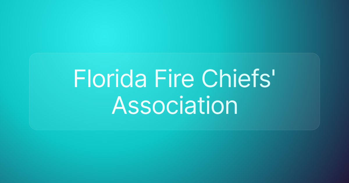 Florida Fire Chiefs' Association