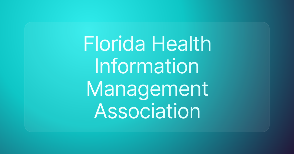 Florida Health Information Management Association
