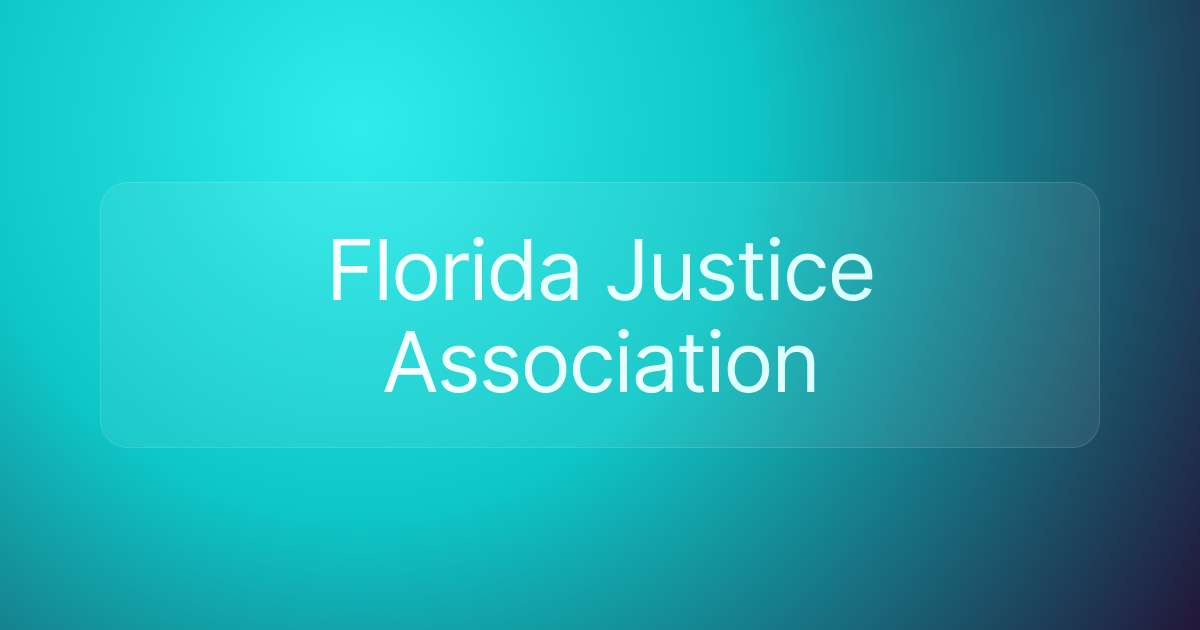 Florida Justice Association
