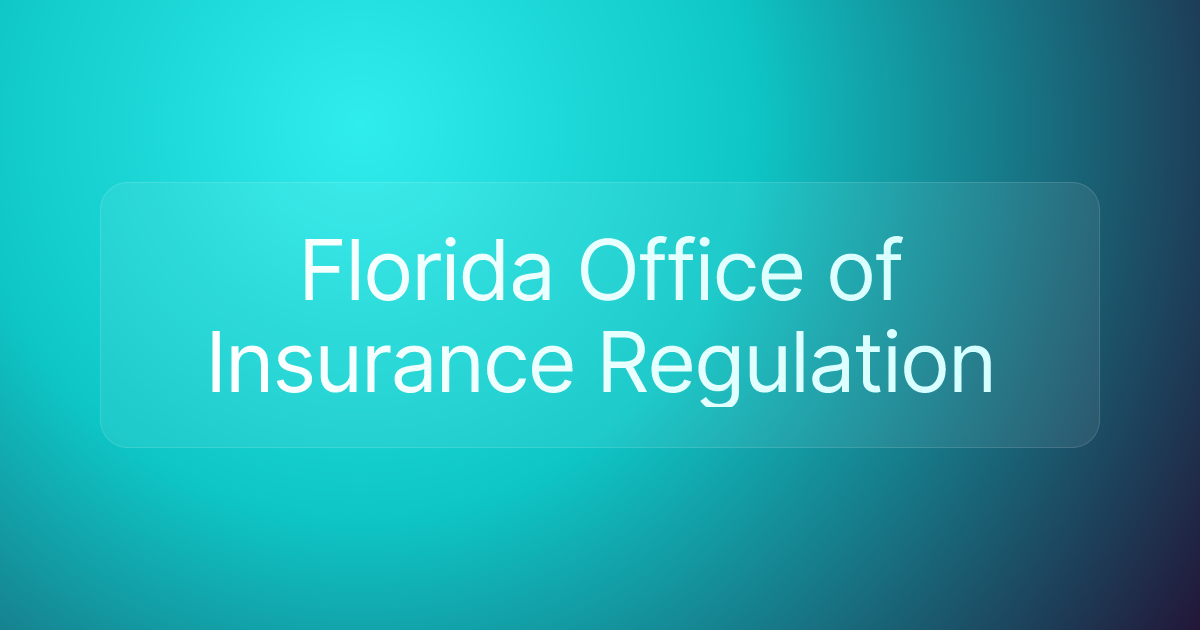 Florida Office of Insurance Regulation