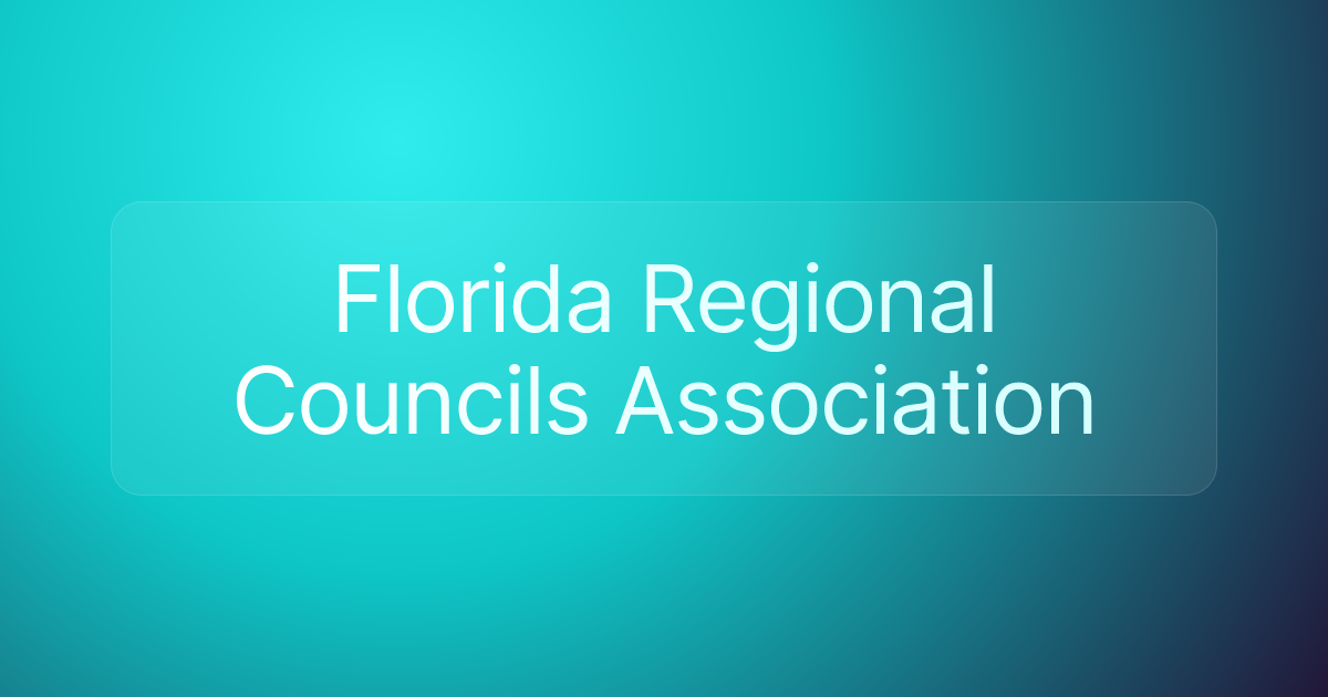 Florida Regional Councils Association