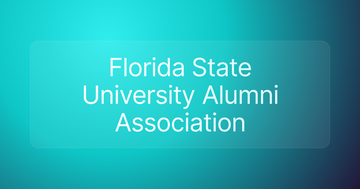 Florida State University Alumni Association