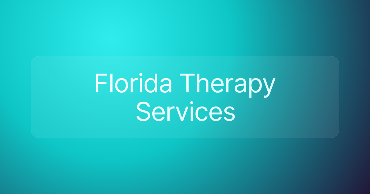 Florida Therapy Services