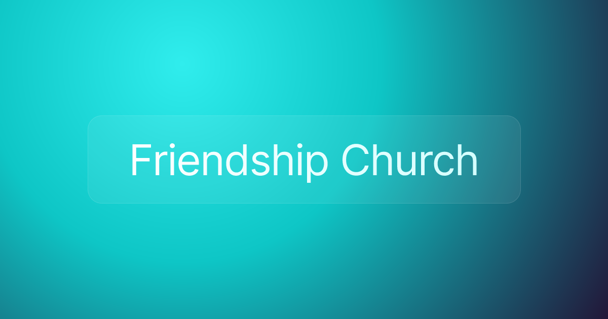 Friendship Church