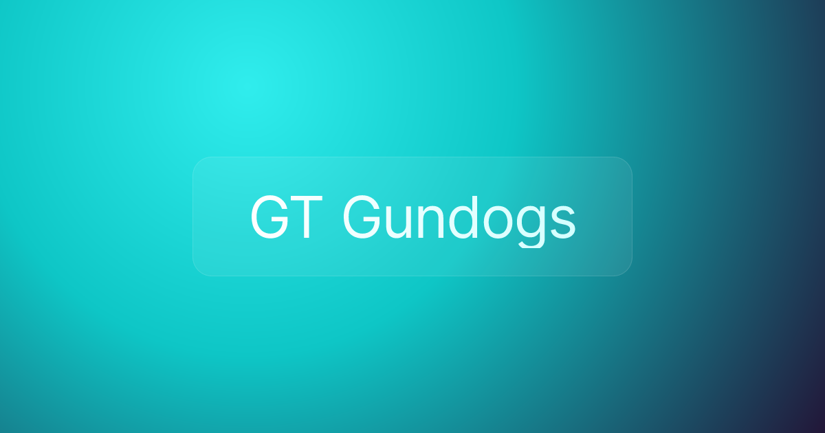 GT Gundogs
