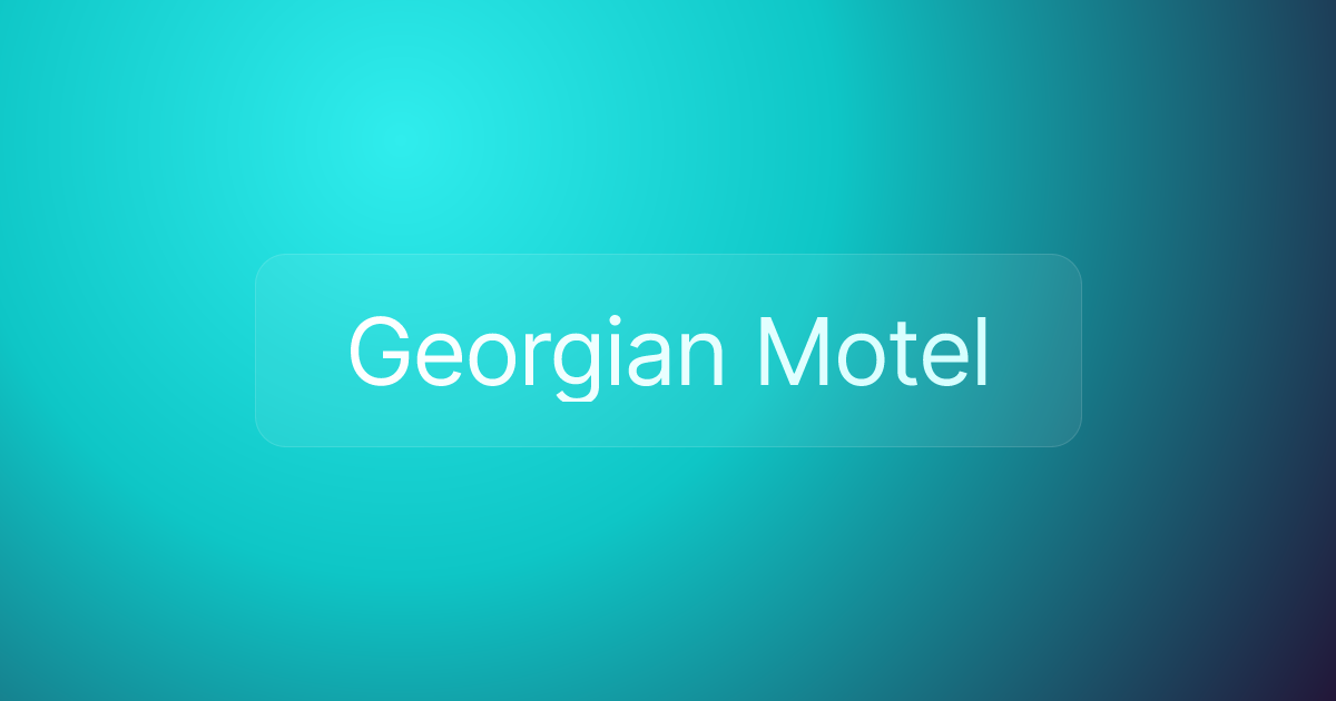 Georgian Motel