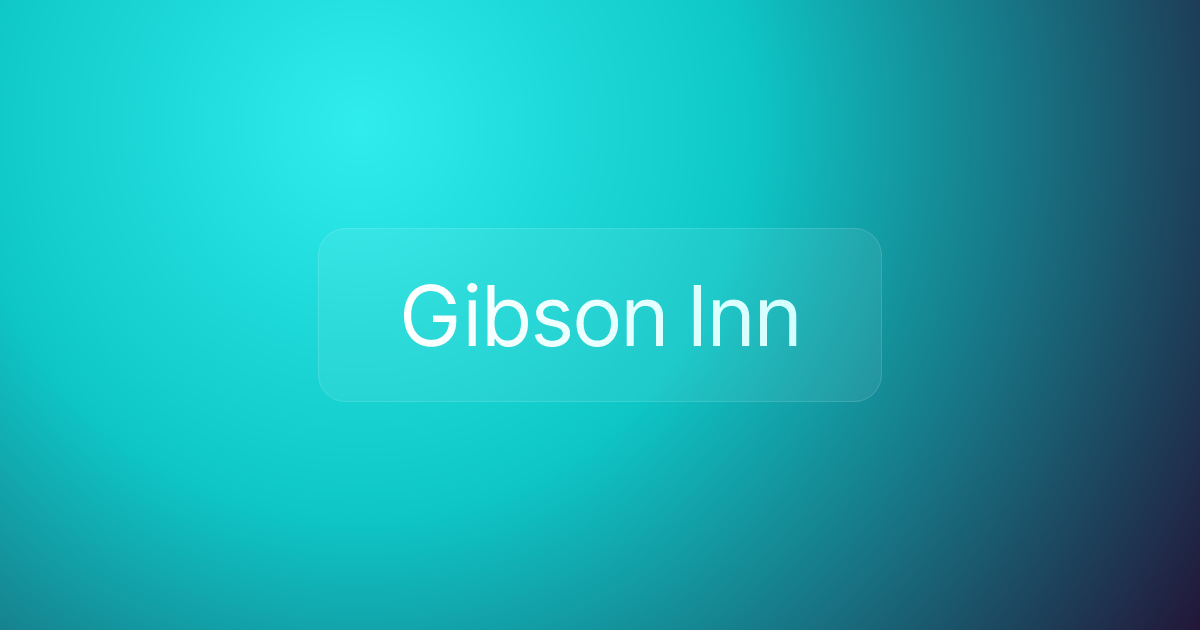 Gibson Inn