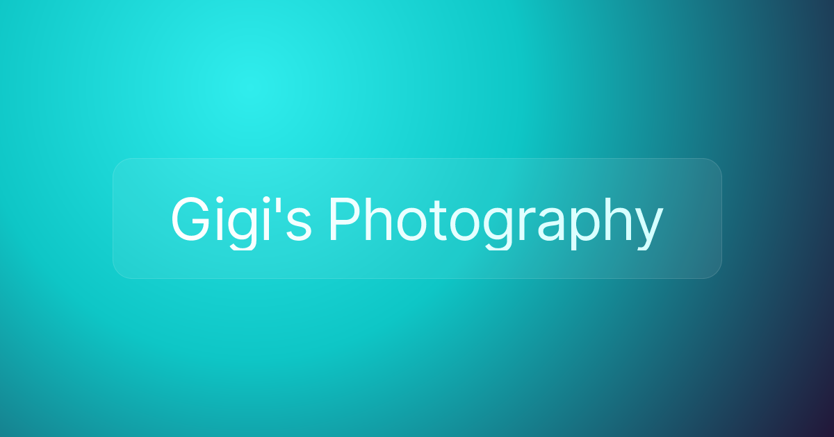 Gigi's Photography