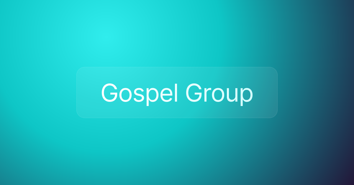 Gospel Group