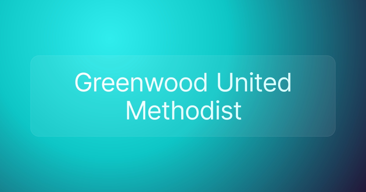 Greenwood United Methodist