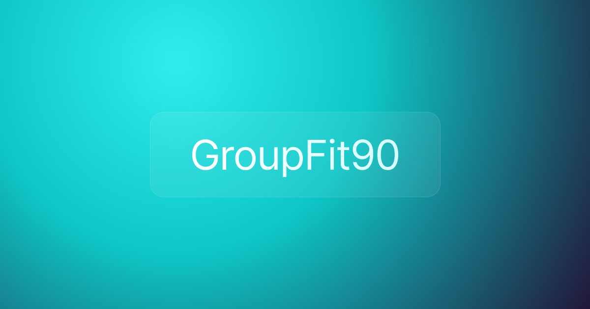 GroupFit90