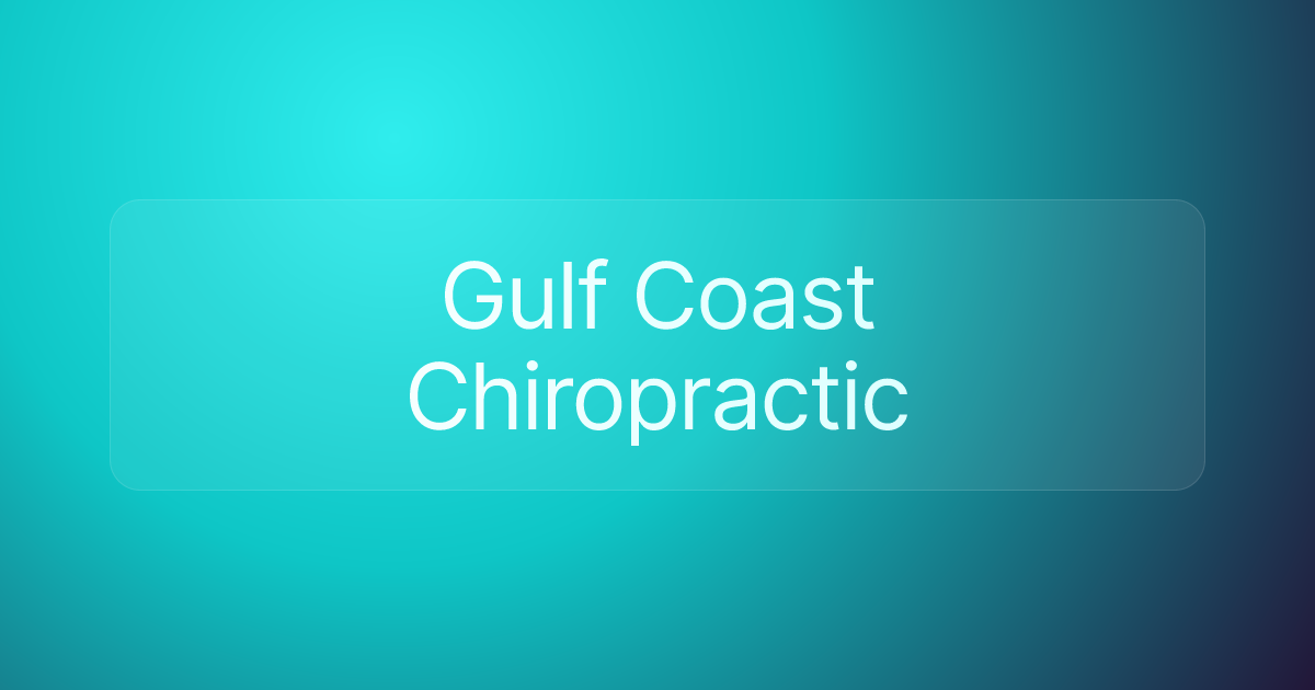 Gulf Coast Chiropractic