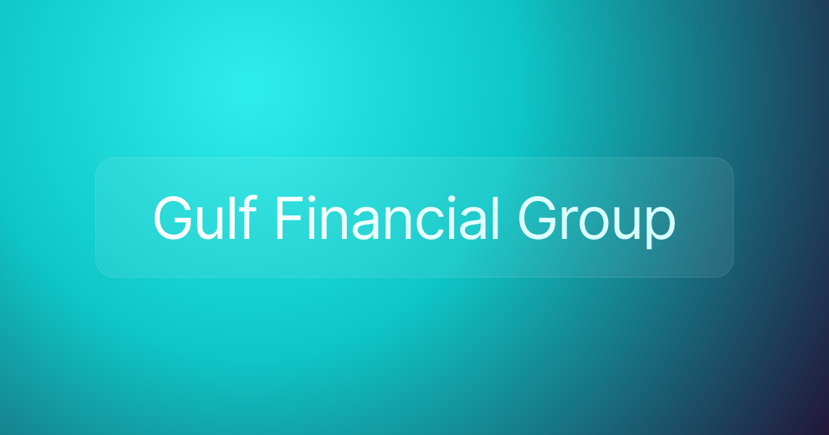 Gulf Financial Group