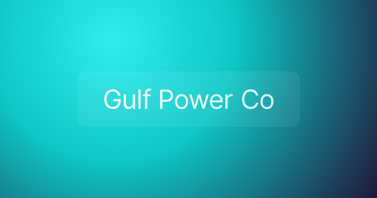 Gulf Power Co