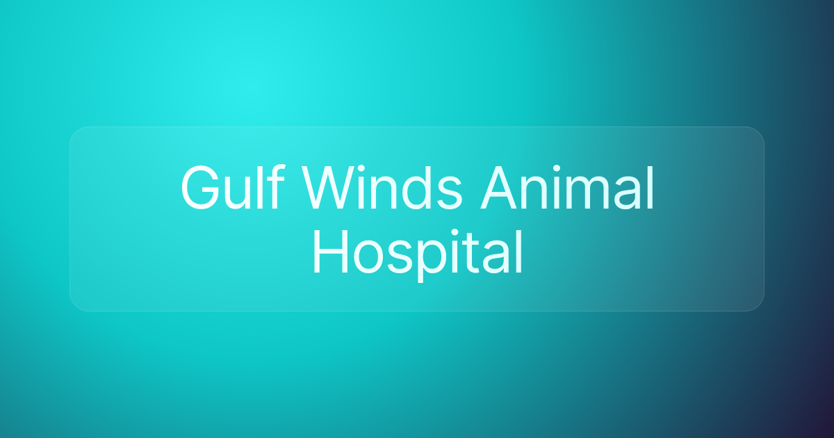 Gulf Winds Animal Hospital