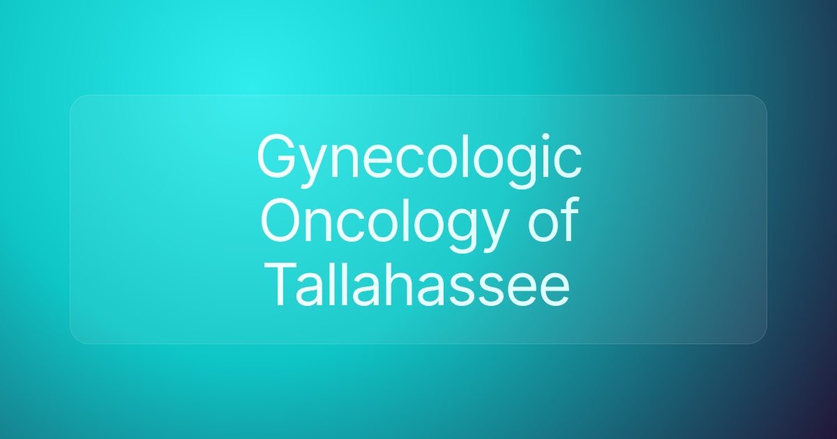 Gynecologic Oncology of Tallahassee