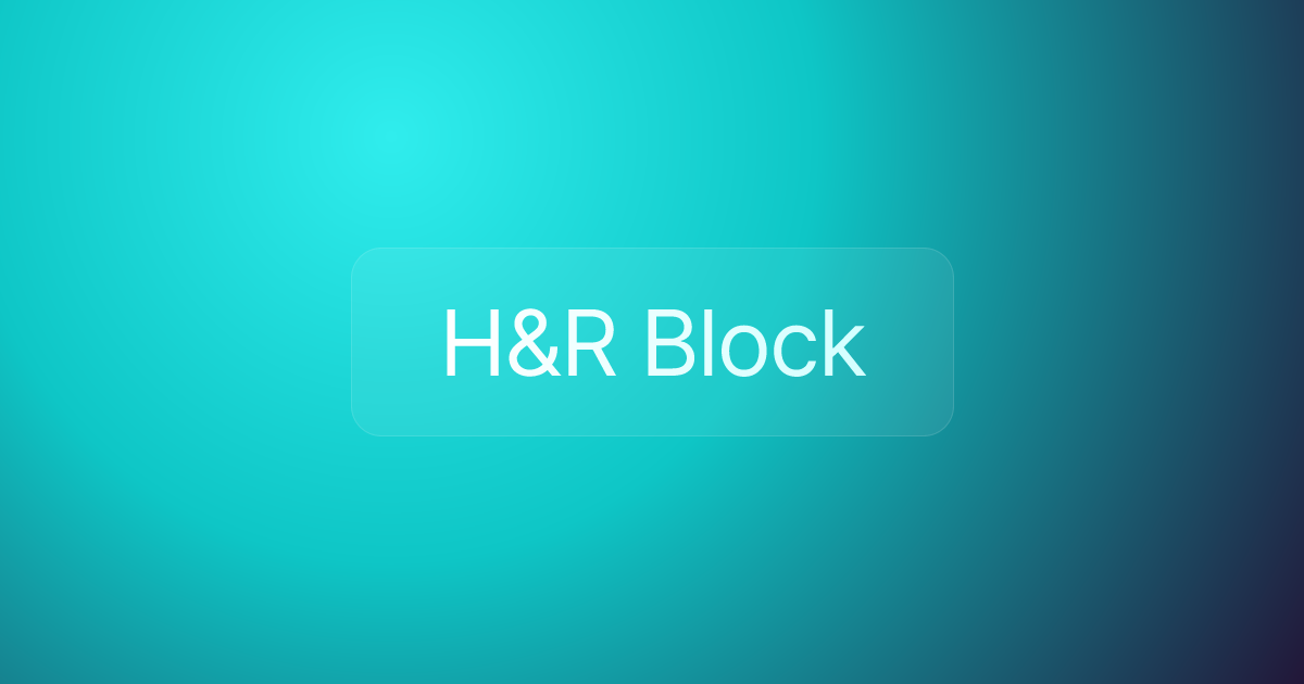 H&R Block