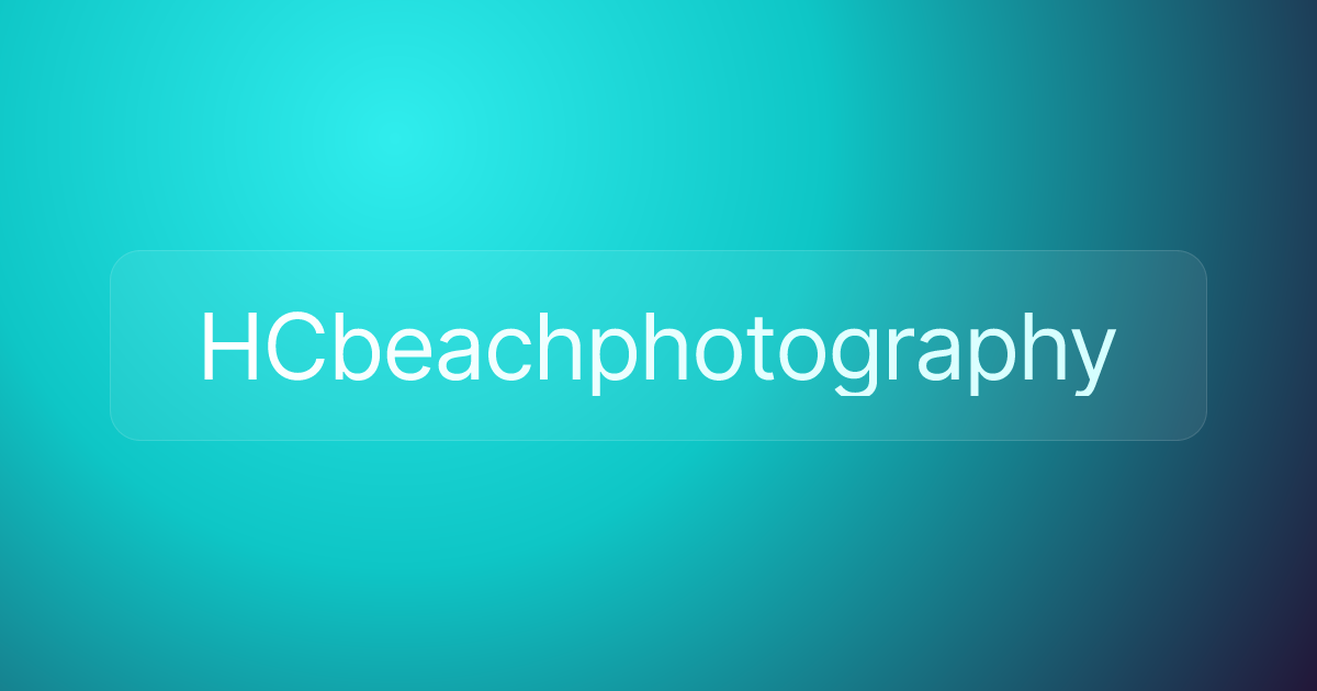 HCbeachphotography